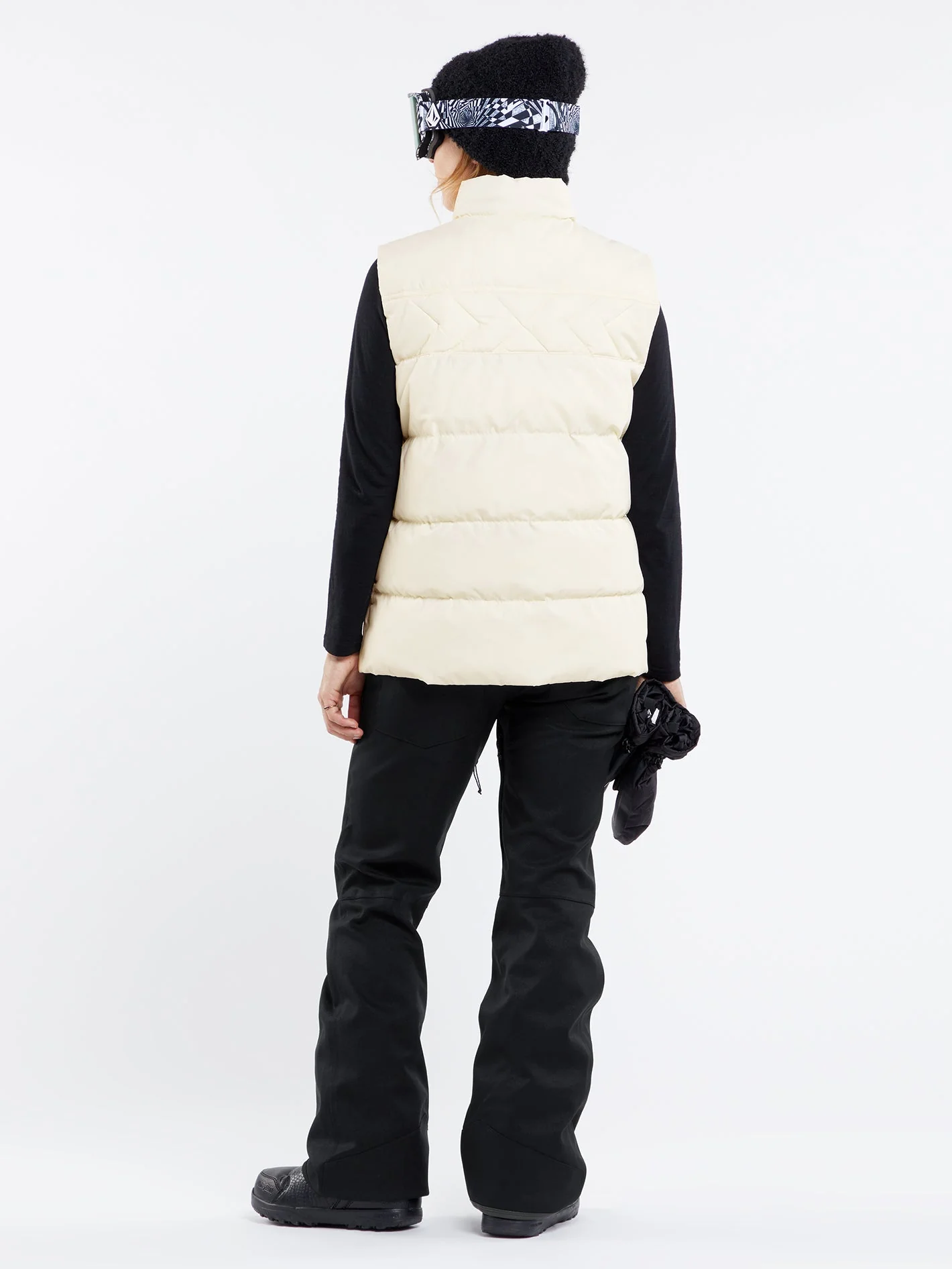 Stone Castine Puff Weste - MOONBEAM - Image 9