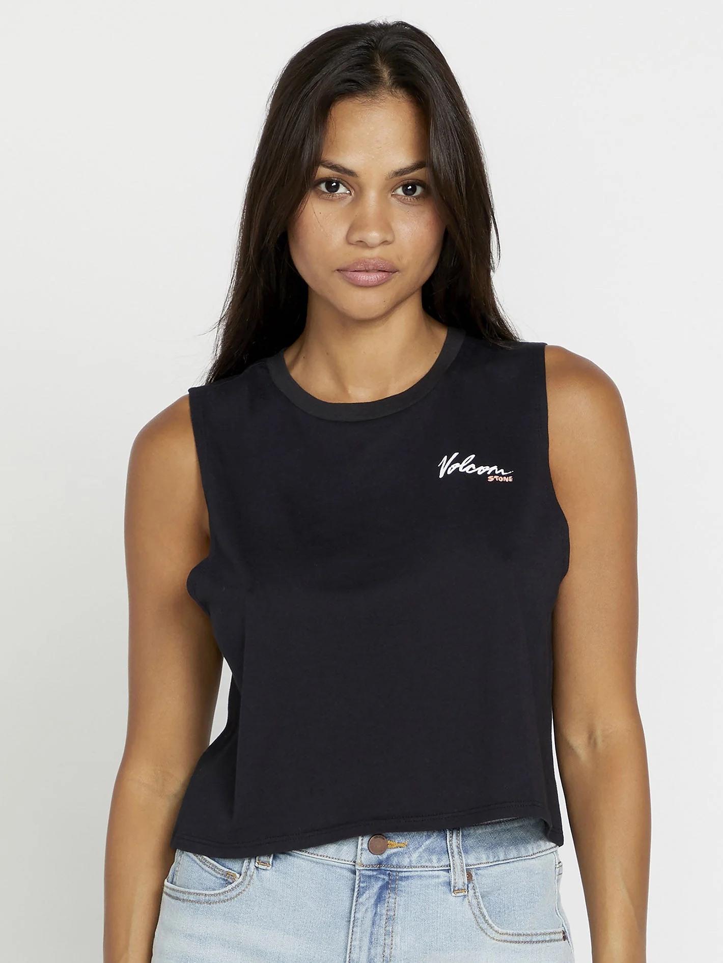 Stone Hour Crop Tank - Black - Image 2
