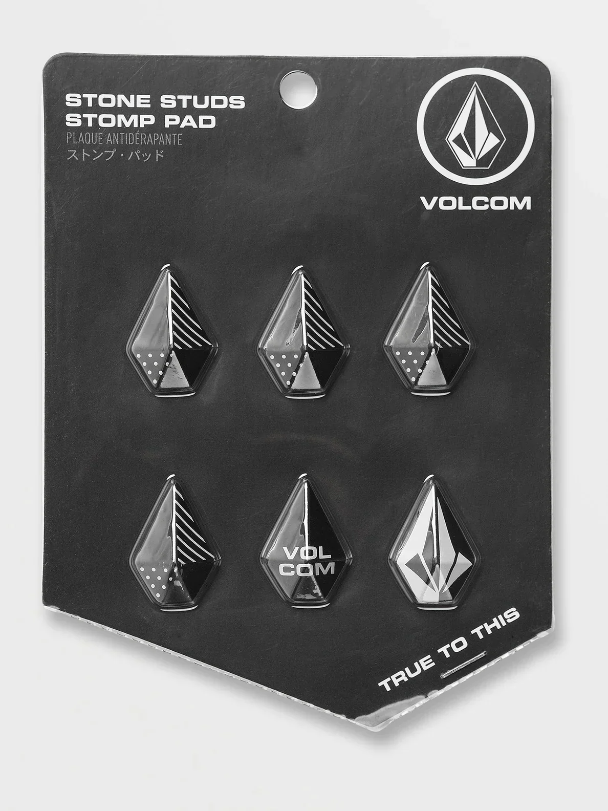 Stone Studs Stomp Pads - BLACK - Image 2