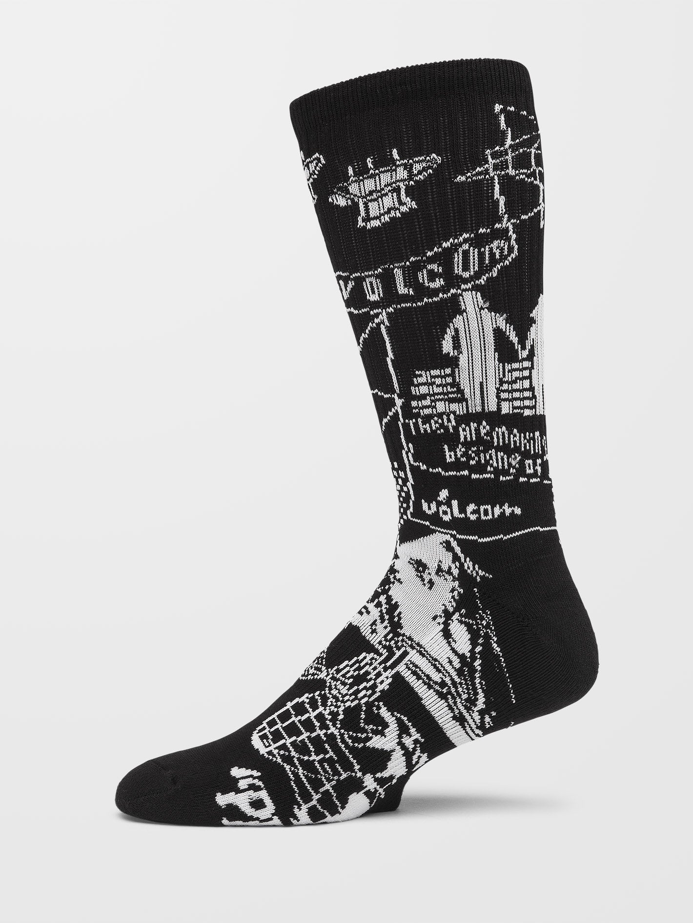 Stoney Shred Socken - White - Image 4