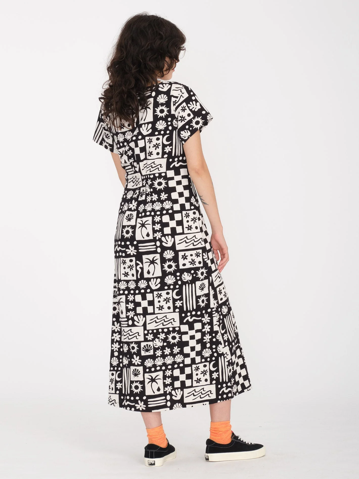 Sunny Wild Long Kleid - BLACK - Image 2