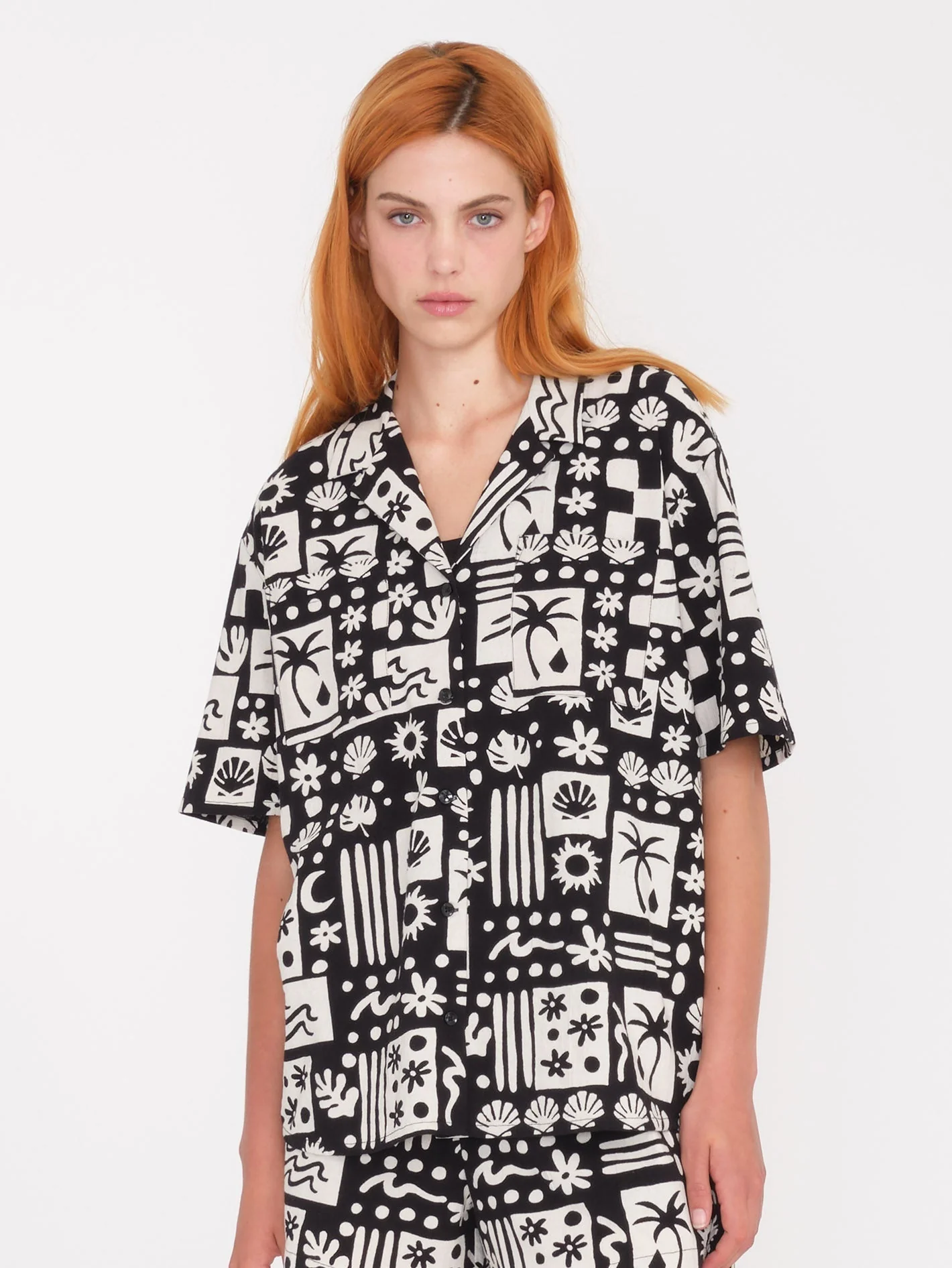 Sunny Wild Shirt - BLACK - Image 3