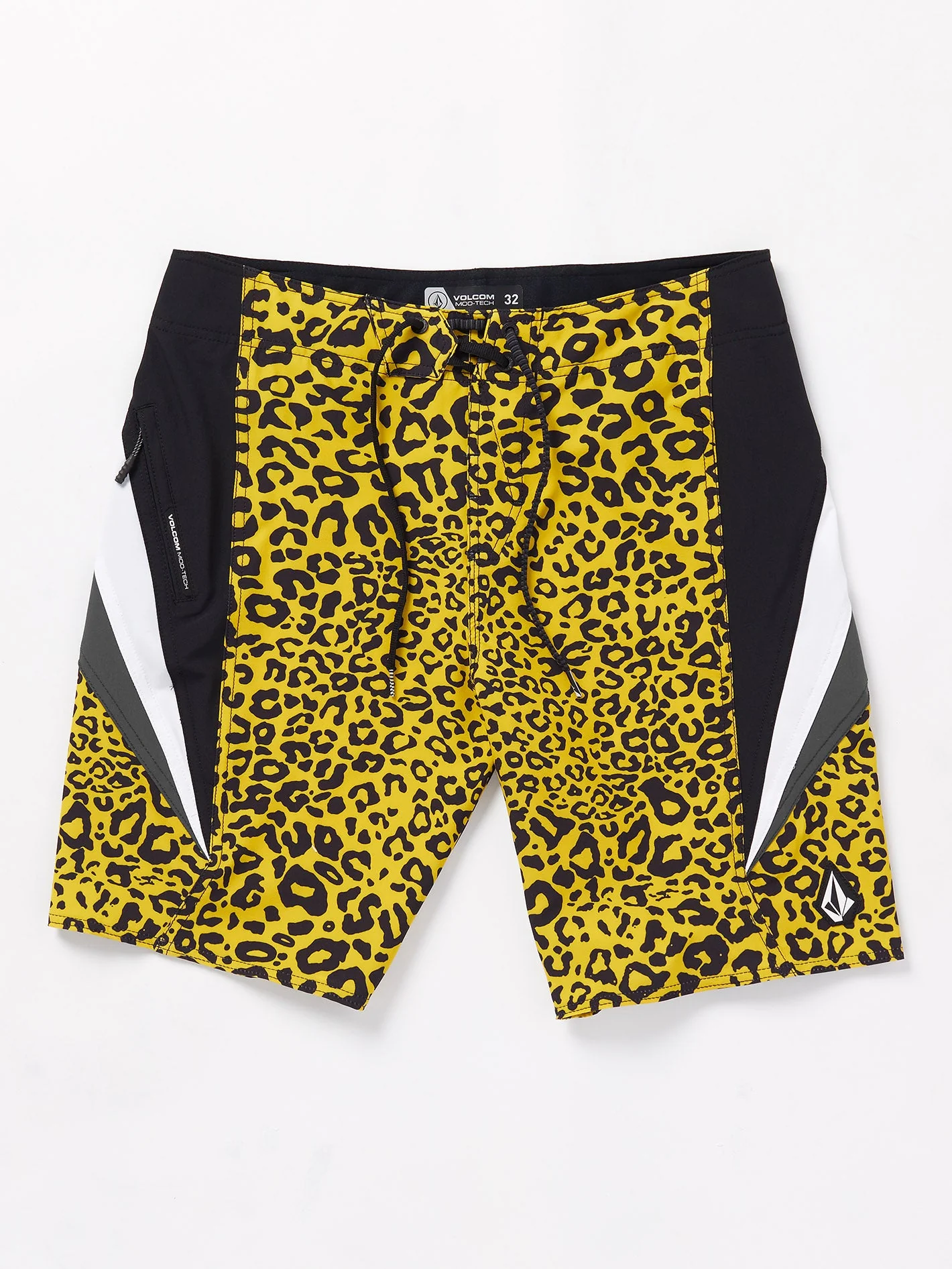 Surf Vitals J Robinson Mod" 20"Boardshort - LEMON - Image 3