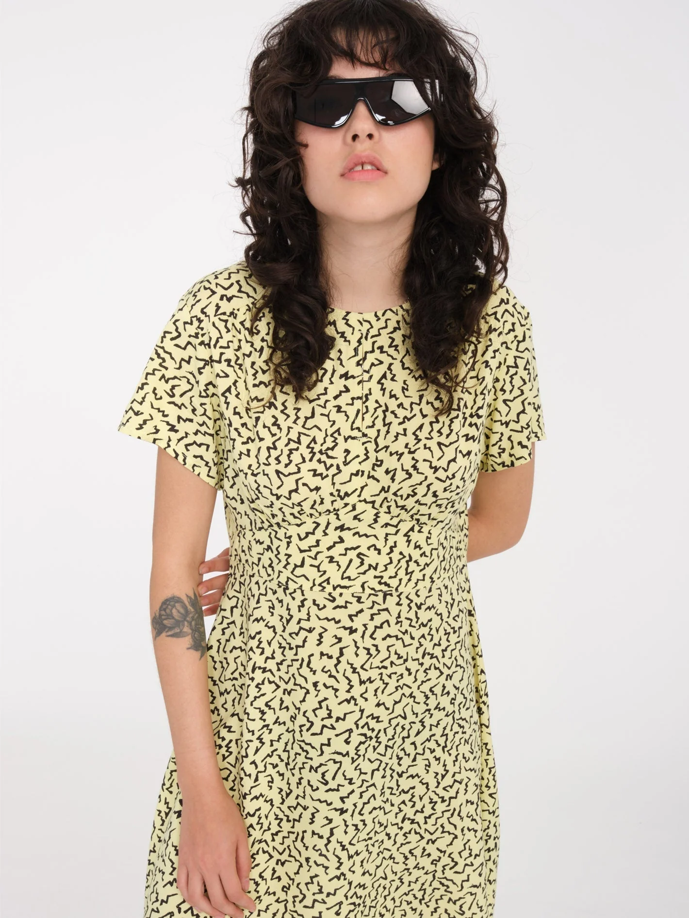 Surfpunk Kleid - AURA YELLOW - Image 3