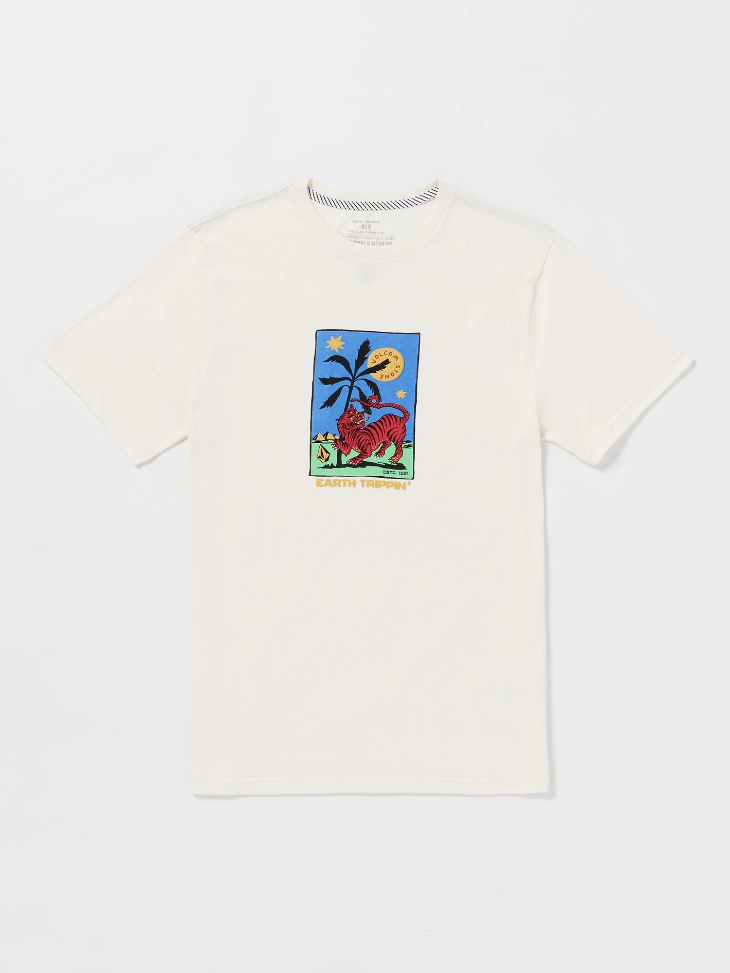 Tarot Tiger Farm To Yarn T-Shirt - Off White - Image 3