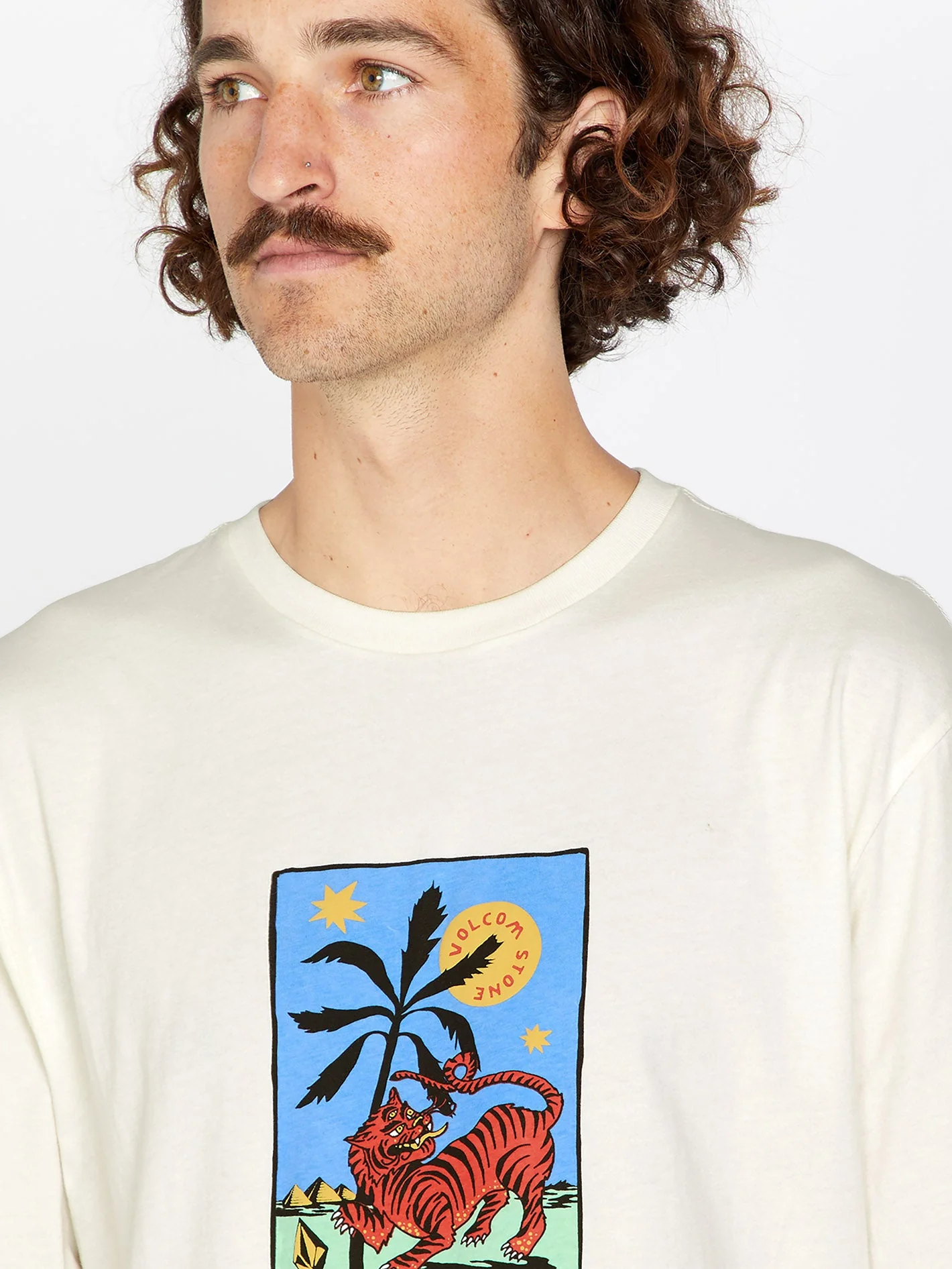 Tarot Tiger Farm To Yarn T-Shirt - Off White - Image 5