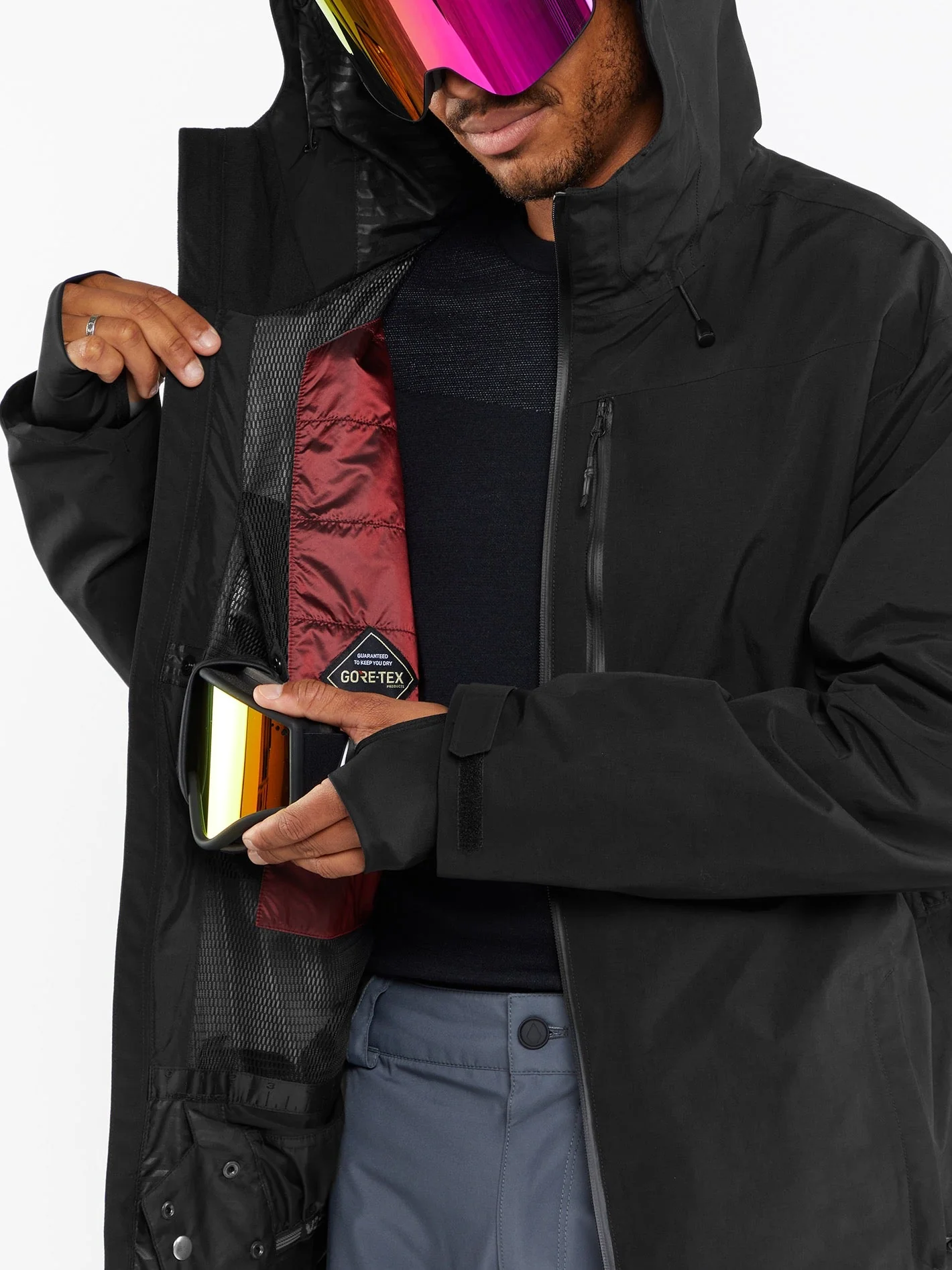 Tds 2L Gore-Tex Jacke - BLACK - Image 7