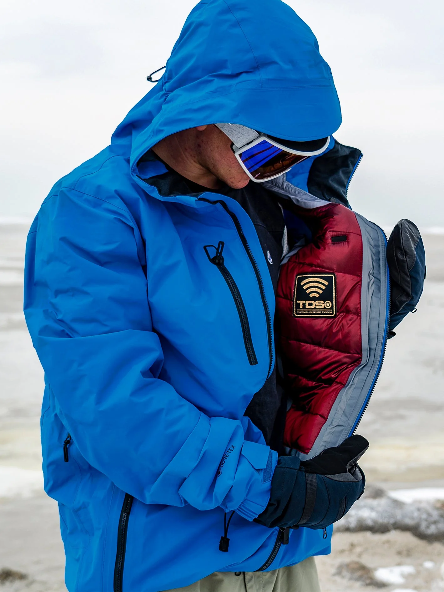 Tds Infrared Gore-Tex Jacke - ELECTRIC BLUE - Image 7
