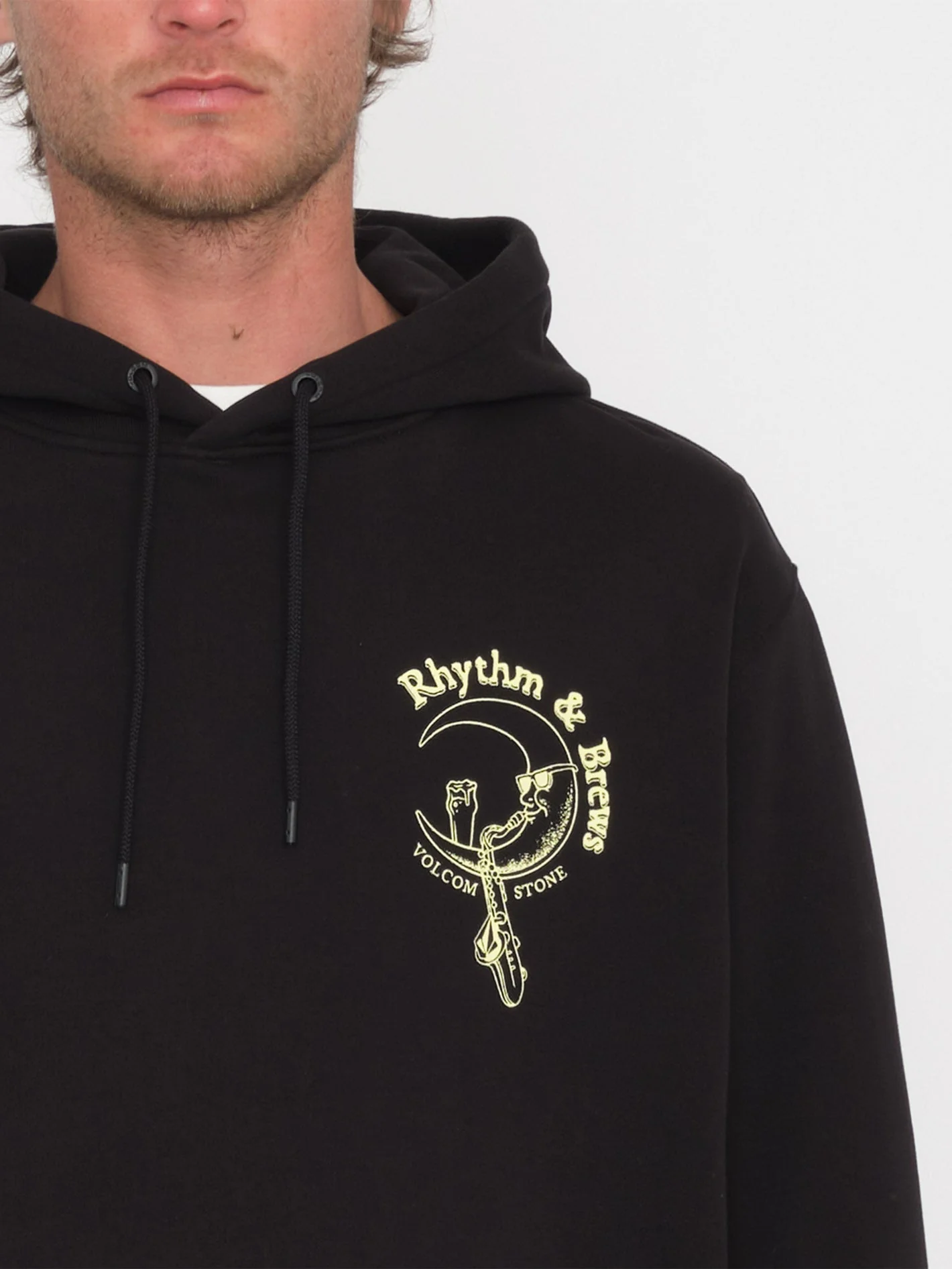 Terrystoned Kapuzenpullover - BLACK - Image 3