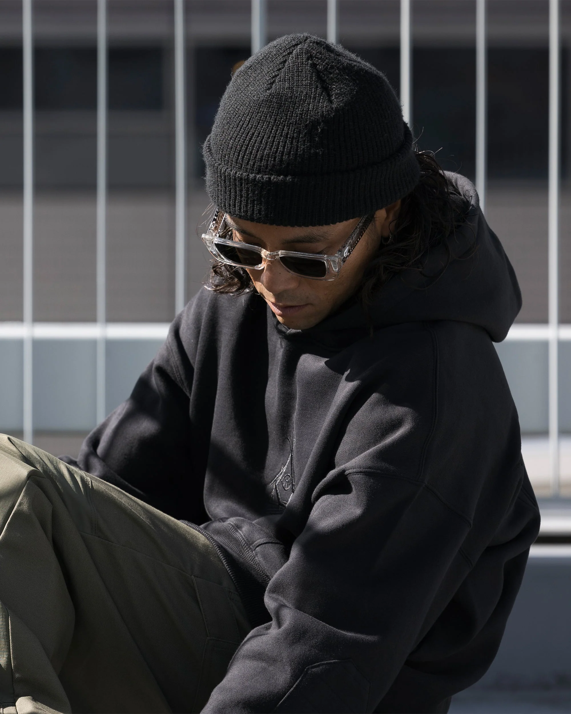 Iguchi Hoodie - Black - Image 13