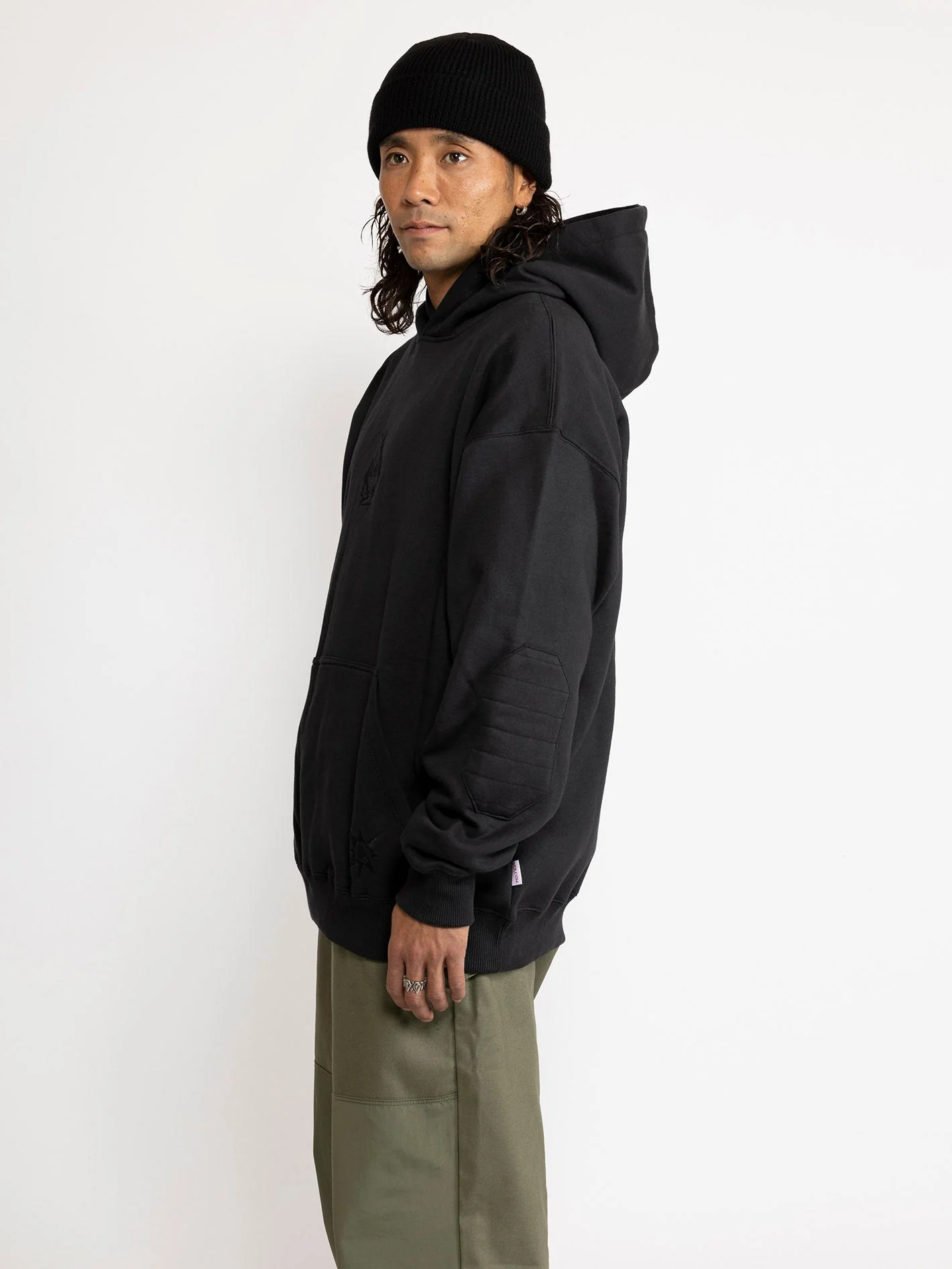 Iguchi Hoodie - Black - Image 9
