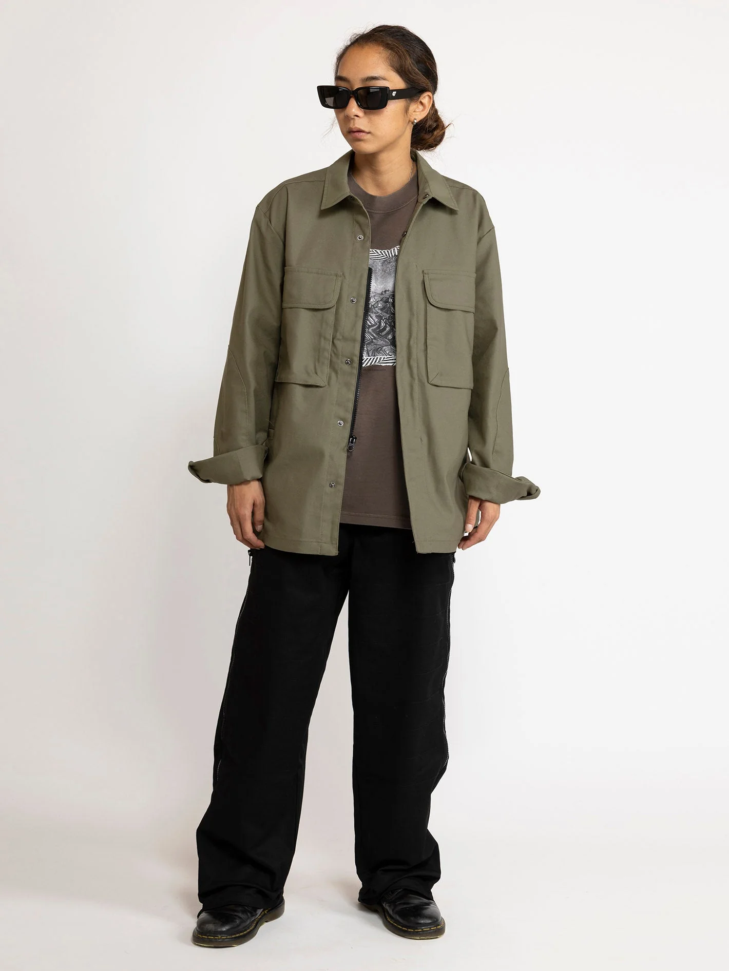 Bryan Iguchi Work Hemd - Wintermoss - Image 14