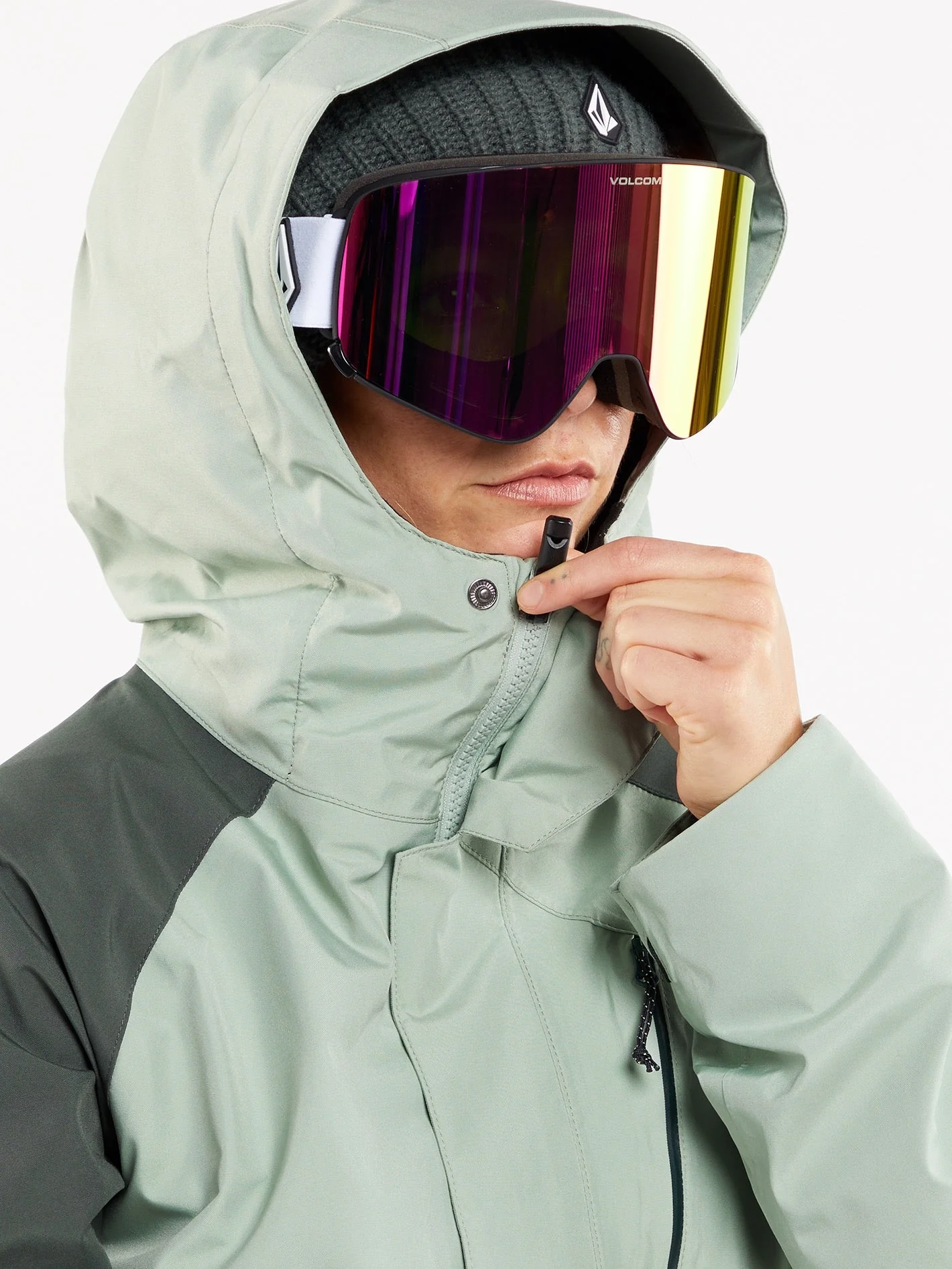 V.Co Aris Insulated Gore-Tex Jacke - SAGE FROST - Image 6