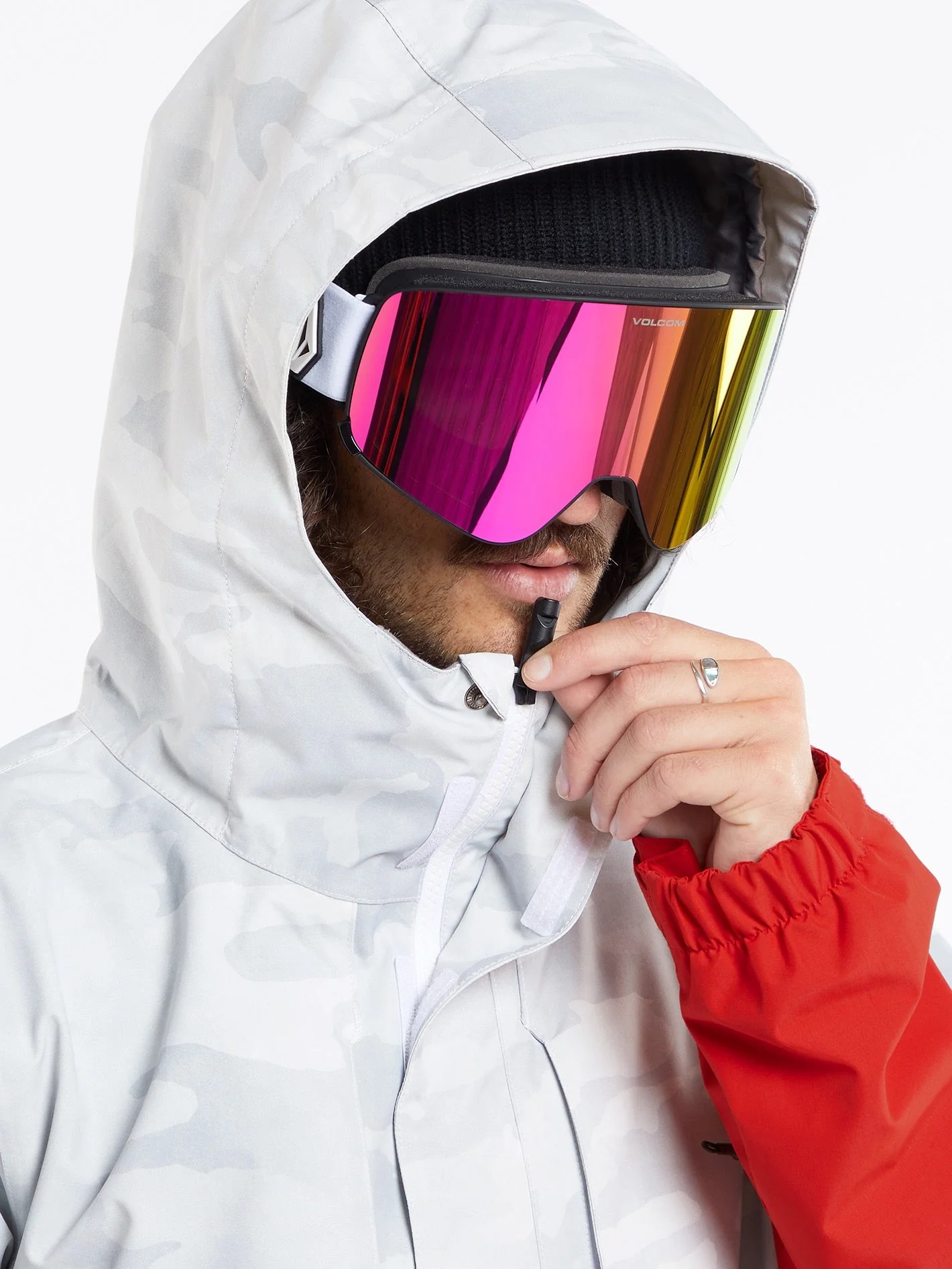 V.Co Op Insulated Jacke - WHITE CAMO - Image 4