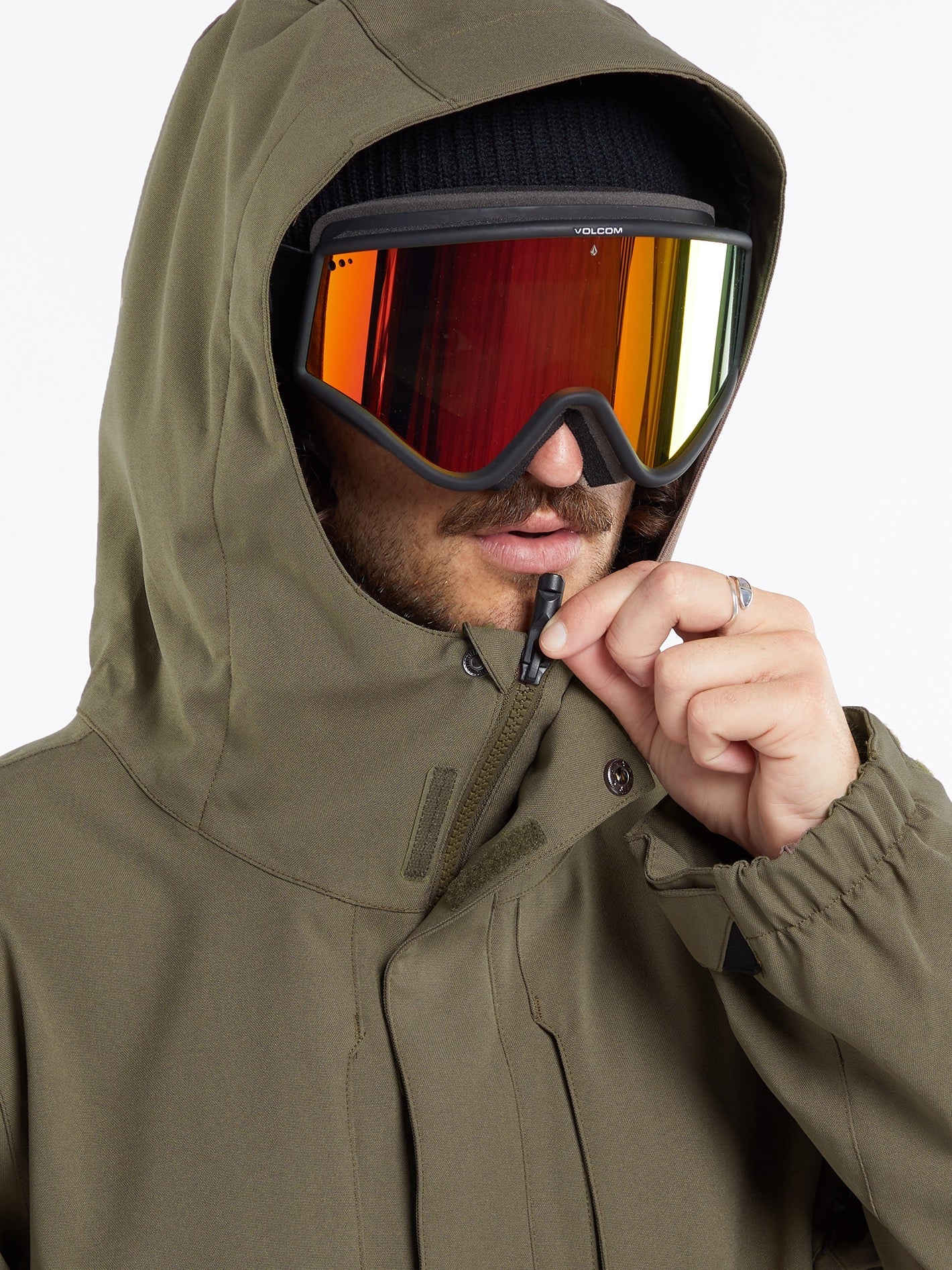 V.Co Op Insulated Jacke - TEAK - Image 5