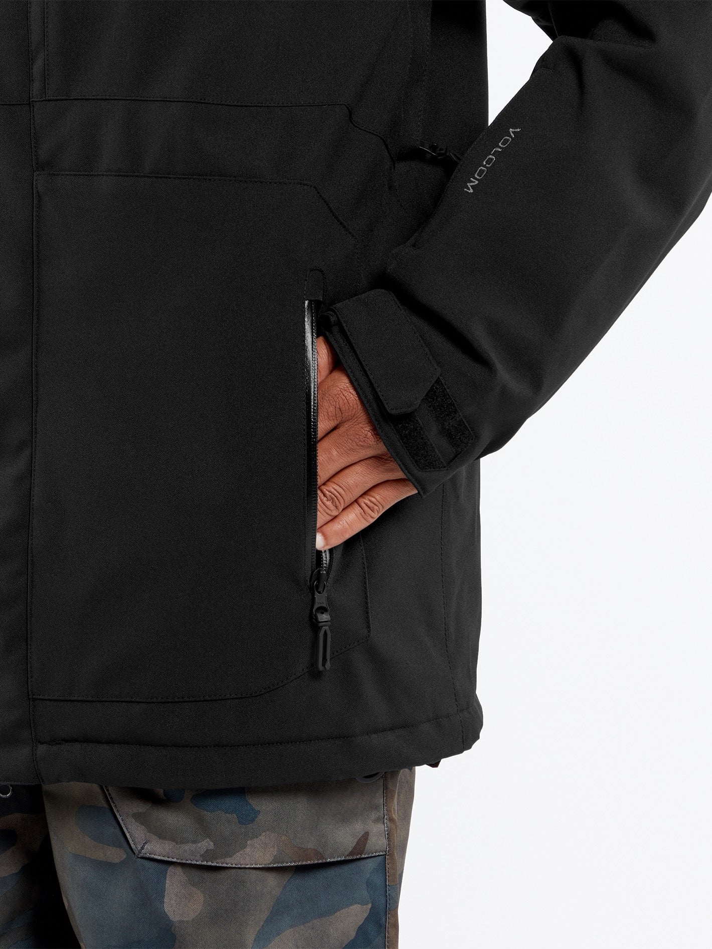 V.Co Op Insulated Jacke - BLACK - Image 6