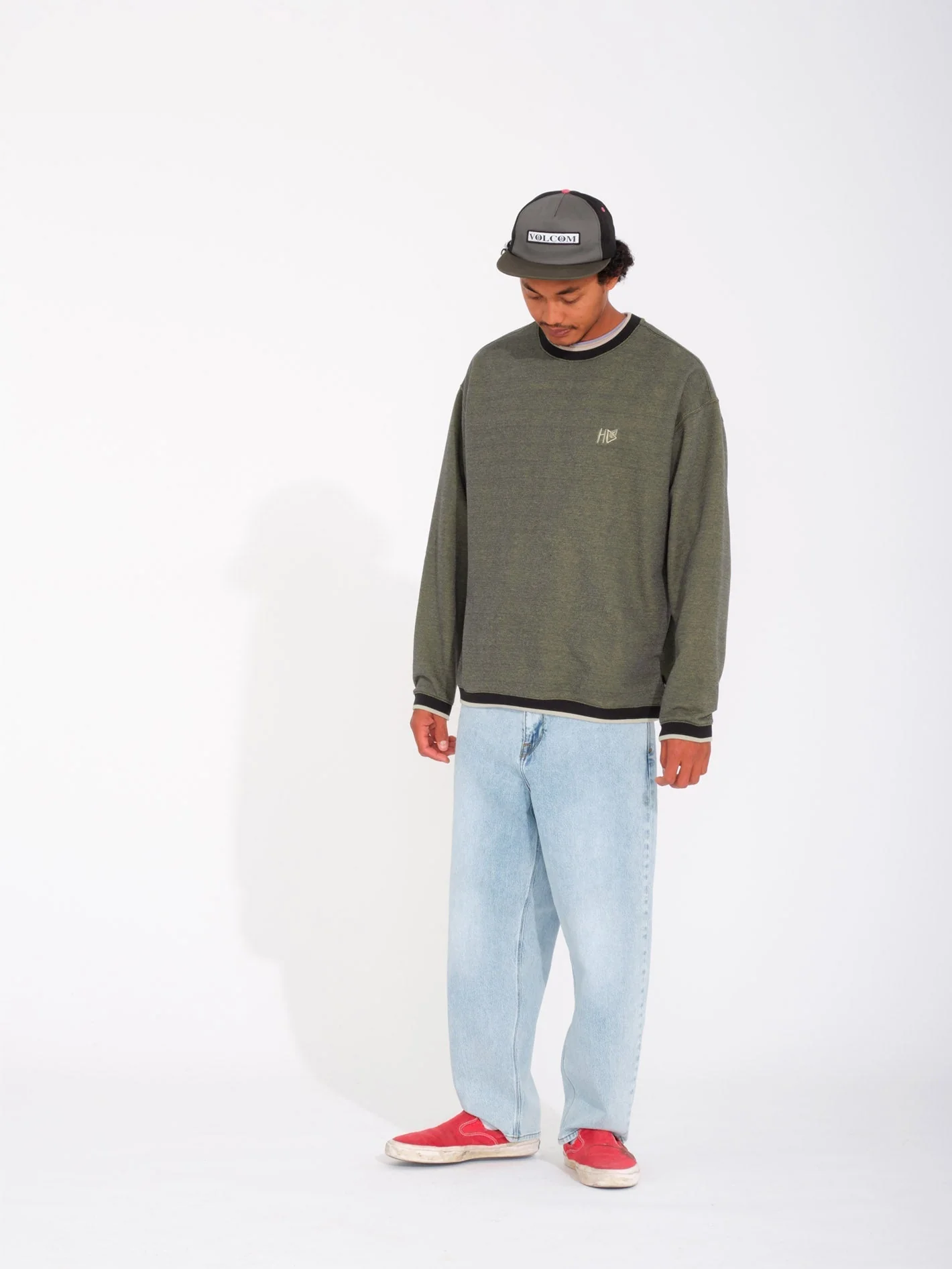 V Ent Hockey Dad Sweatshirt - LEMON HEATHER - Image 4