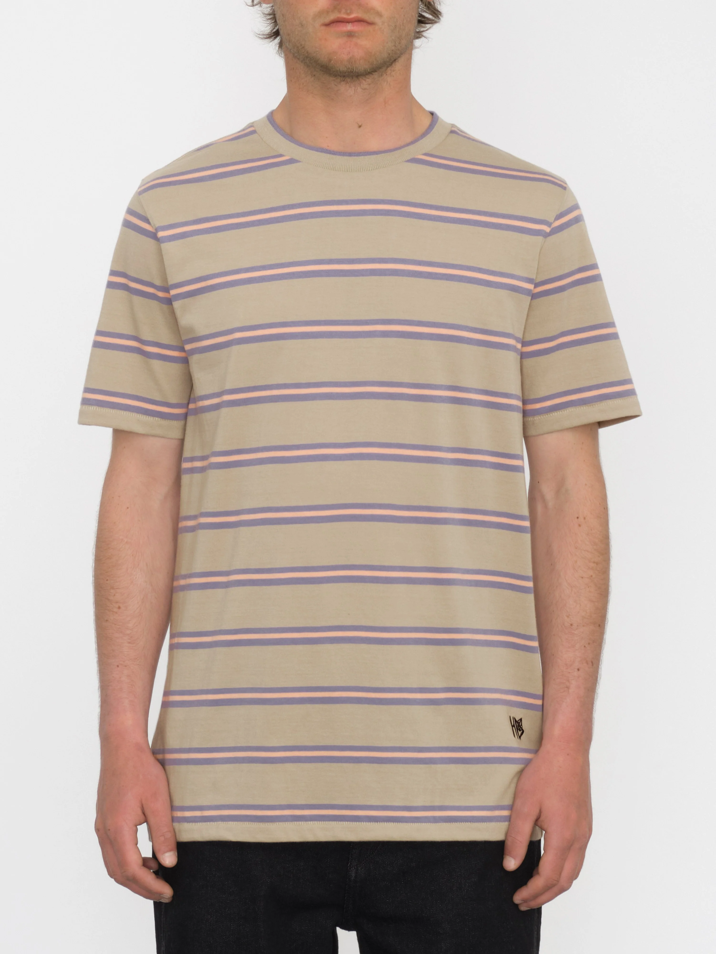 V Ent Hockey Dad T-Shirt - LIGHT KHAKI - Image 2