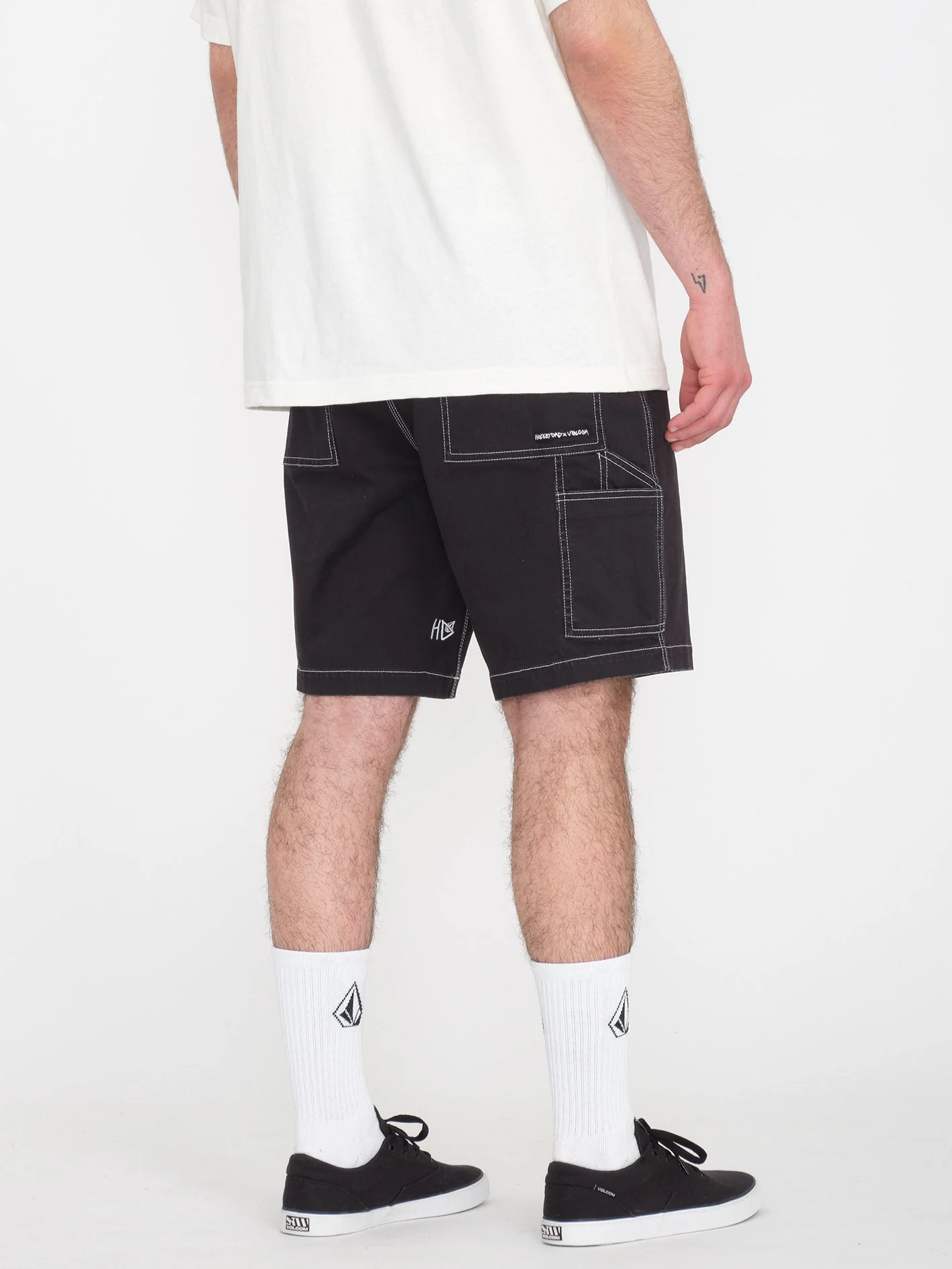 V Ent Hockey Dad 20" Shorts - BLACK - Image 2