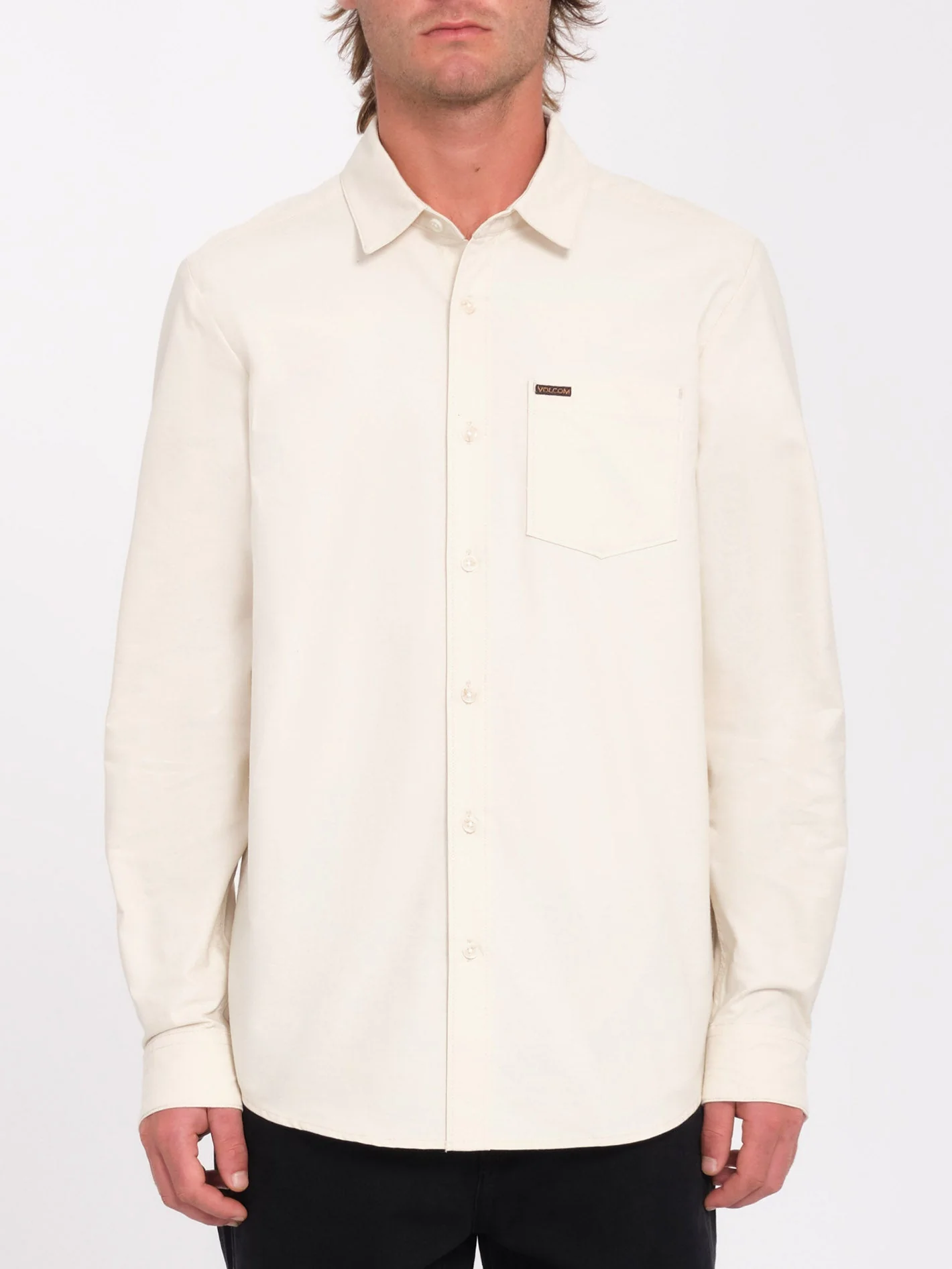 Veeco Oxford Hemd - Dirty White - Image 3
