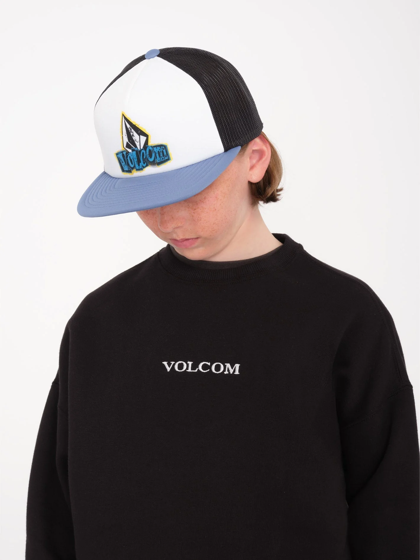 Volcom Stone Sweatshirt - BLACK  - (KINDER) - Image 3