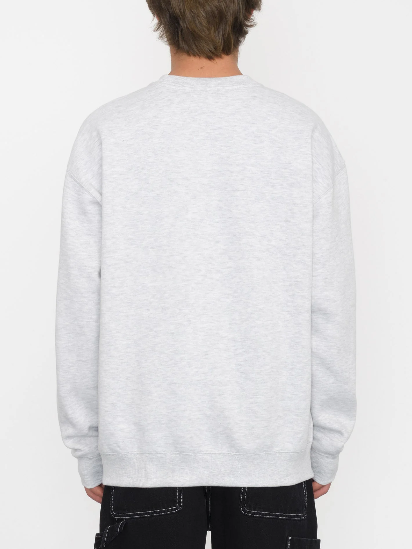Volcom Stone Sweatshirt - BONE HEATHER - Image 2