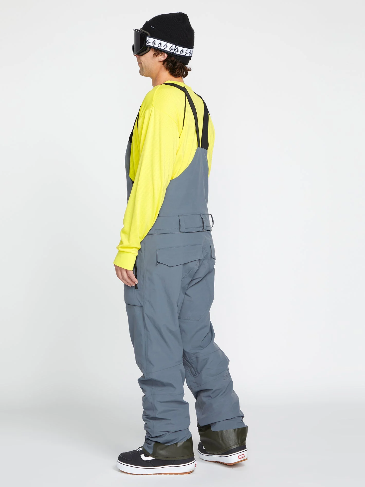Waffle Backed Fleece Sweatshirt - Citron - Image 4