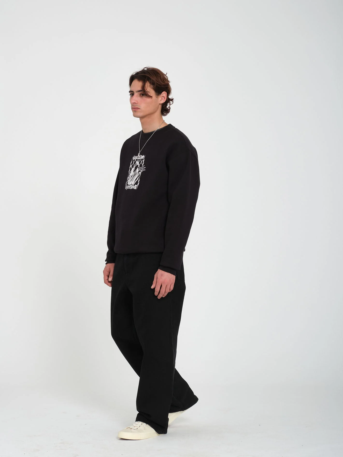 Watanite Sweatshirt - BLACK - Image 3