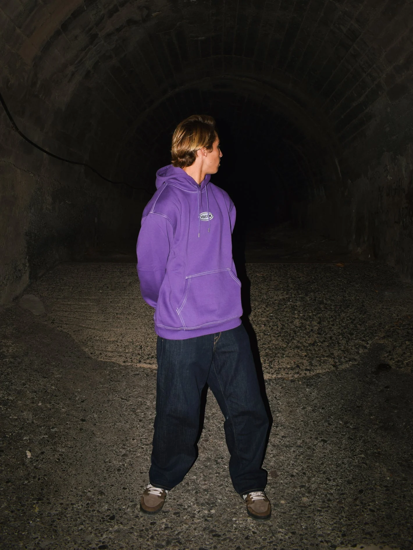 Workard Kapuzenpullover - DEEP PURPLE - Image 3