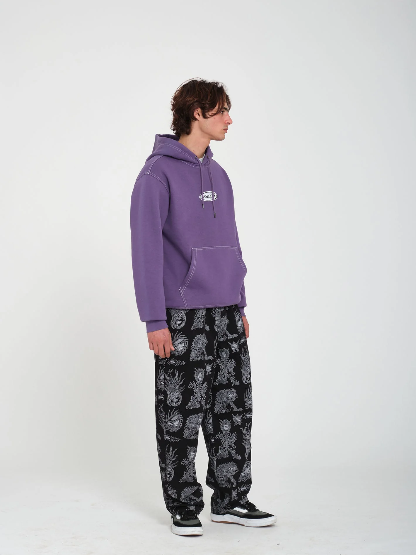 Workard Kapuzenpullover - DEEP PURPLE - Image 5