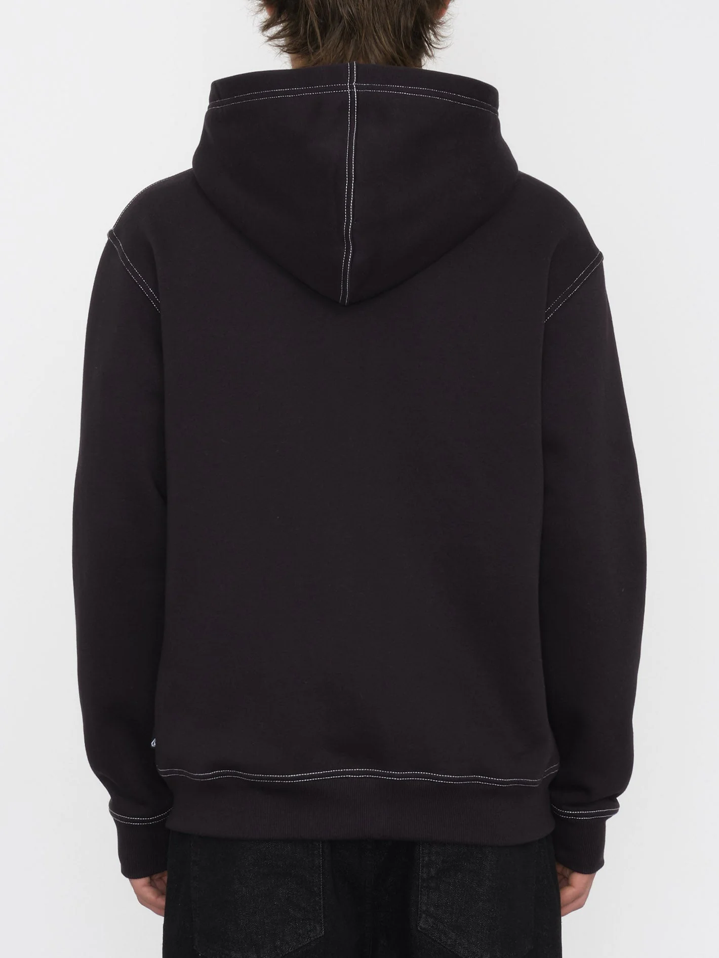 Workard Zip Kapuzenpullover - BLACK - Image 2