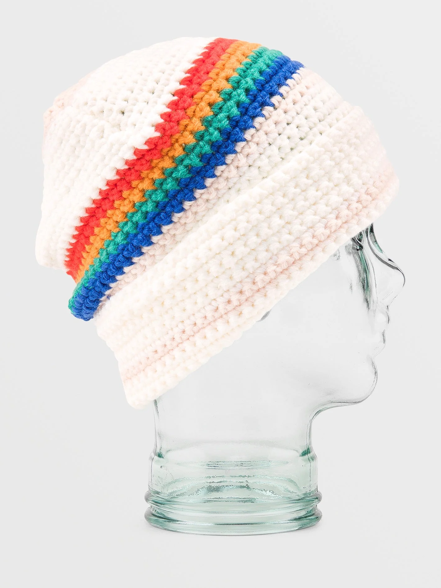 Yay Crochet Beanie - WHITE - Image 2