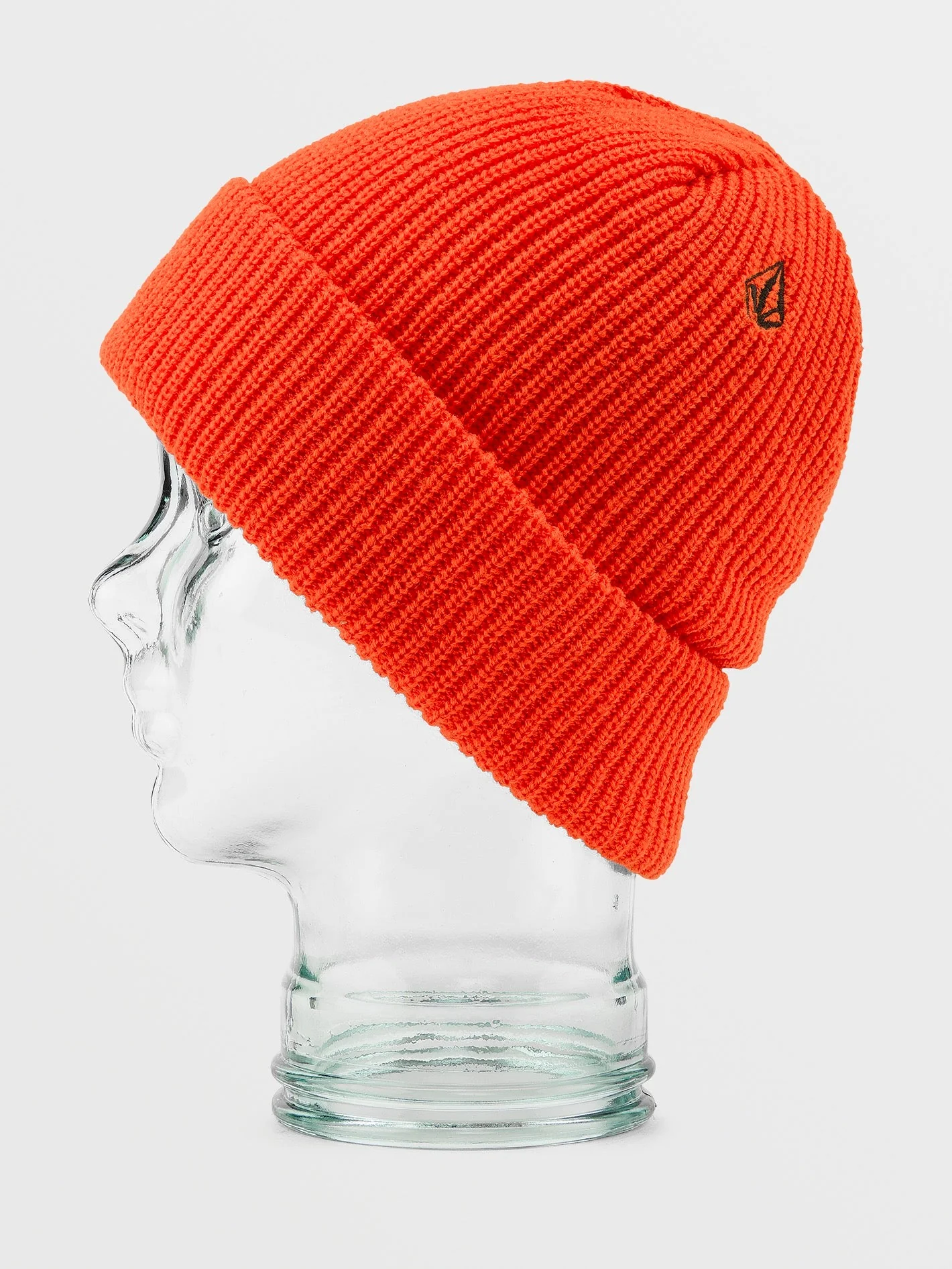 Youth Lined Beanie - ORANGE SHOCK - (KINDER) - Image 2